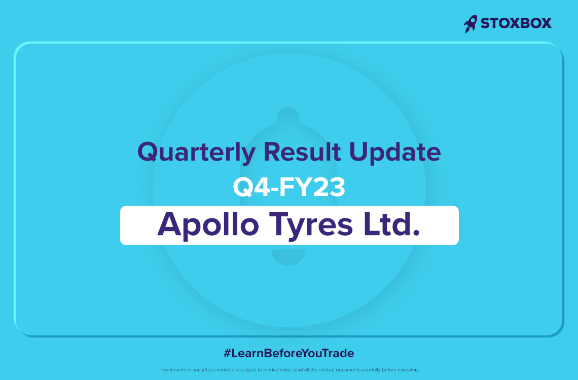 Apollo Tyres Ltd Quarterly Result Update