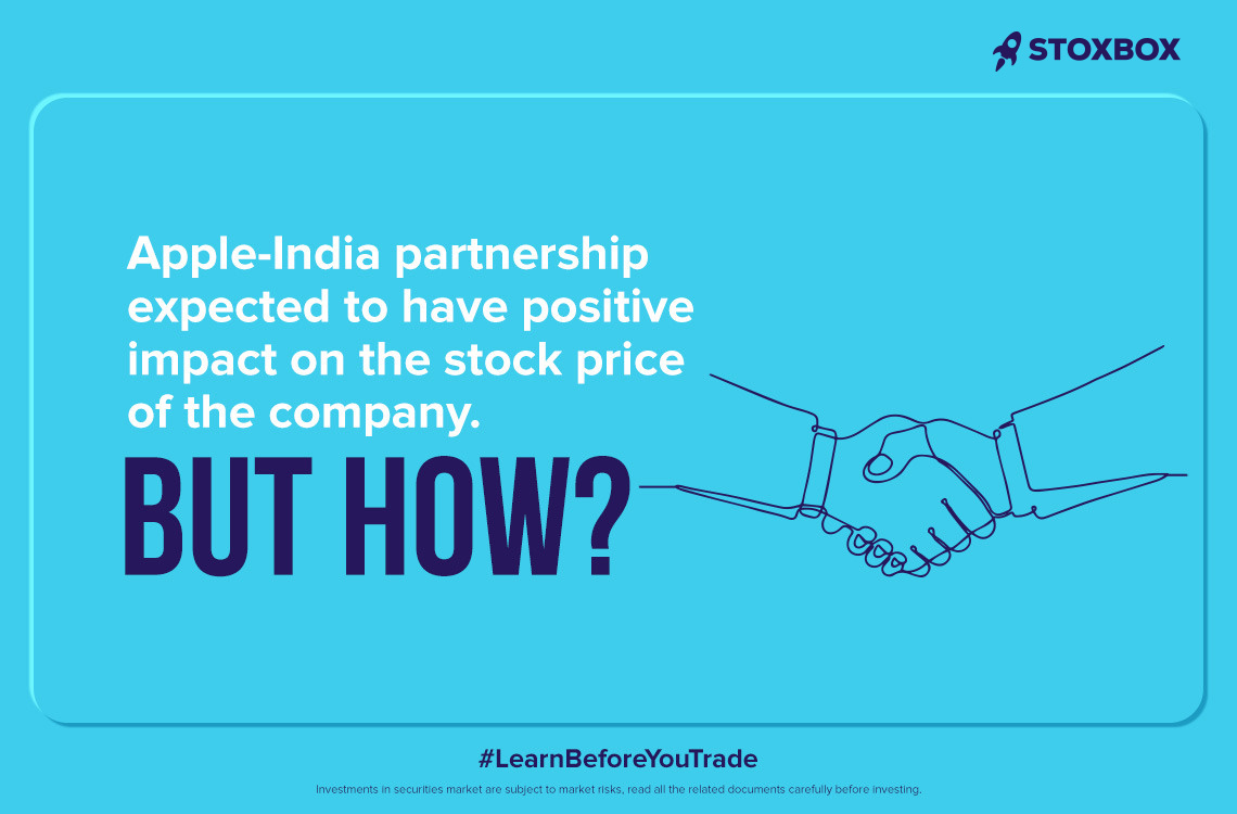 Can Apple’s partnership with India positively affects the stock prices of the company