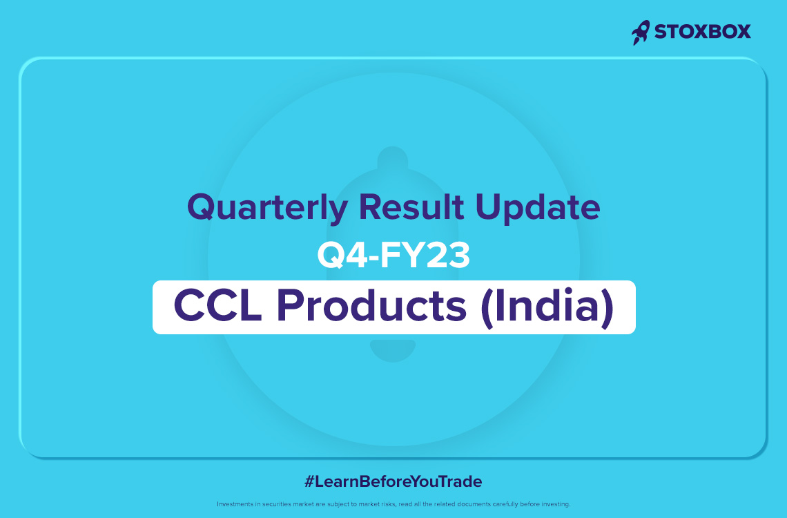 CCL Products (India) Ltd Quarterly Results Update