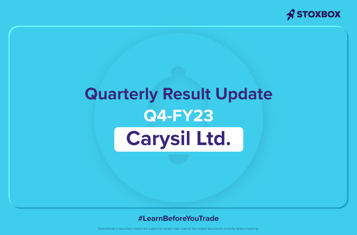 Carysil Ltd Quarterly Result Update