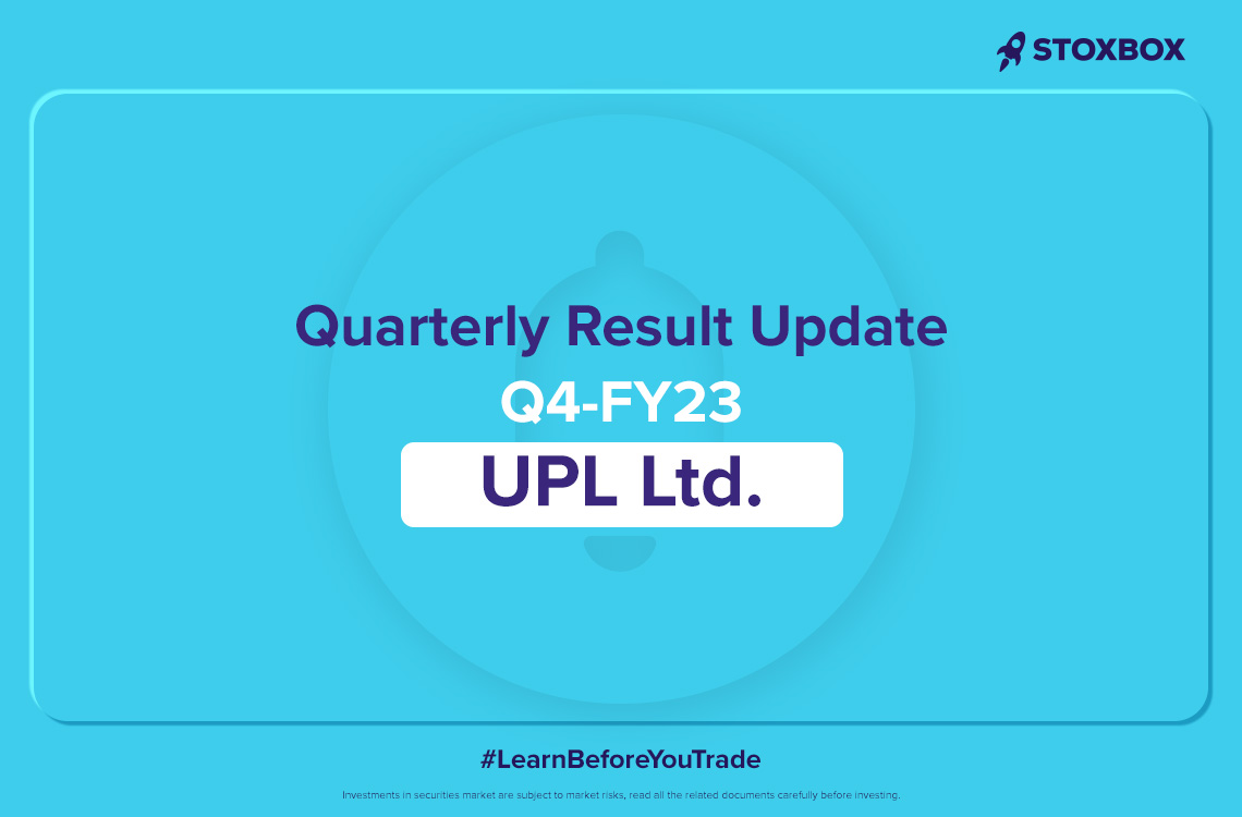 UPL Ltd Quarterly Result Update