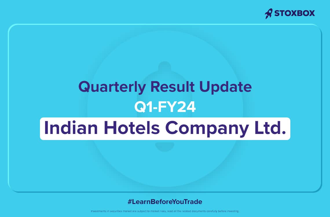 Indian Hotels Company Ltd Quarterly Results Update