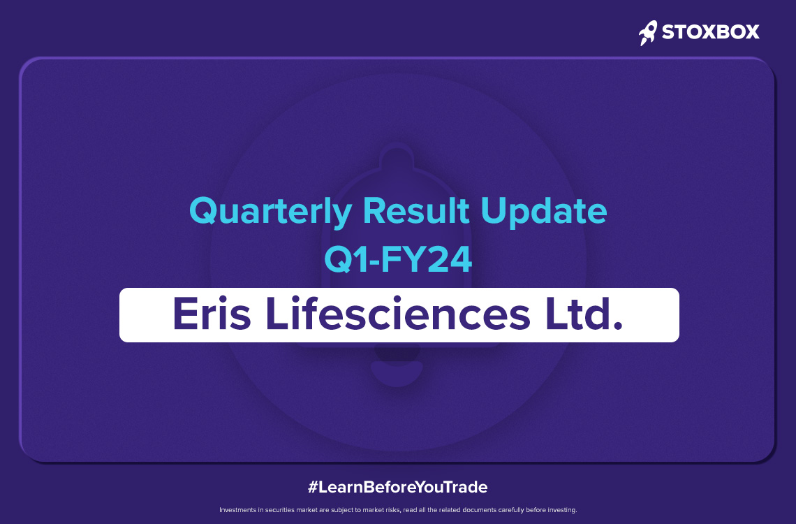 Eris Lifesciences Ltd.-Quarterly Results Update