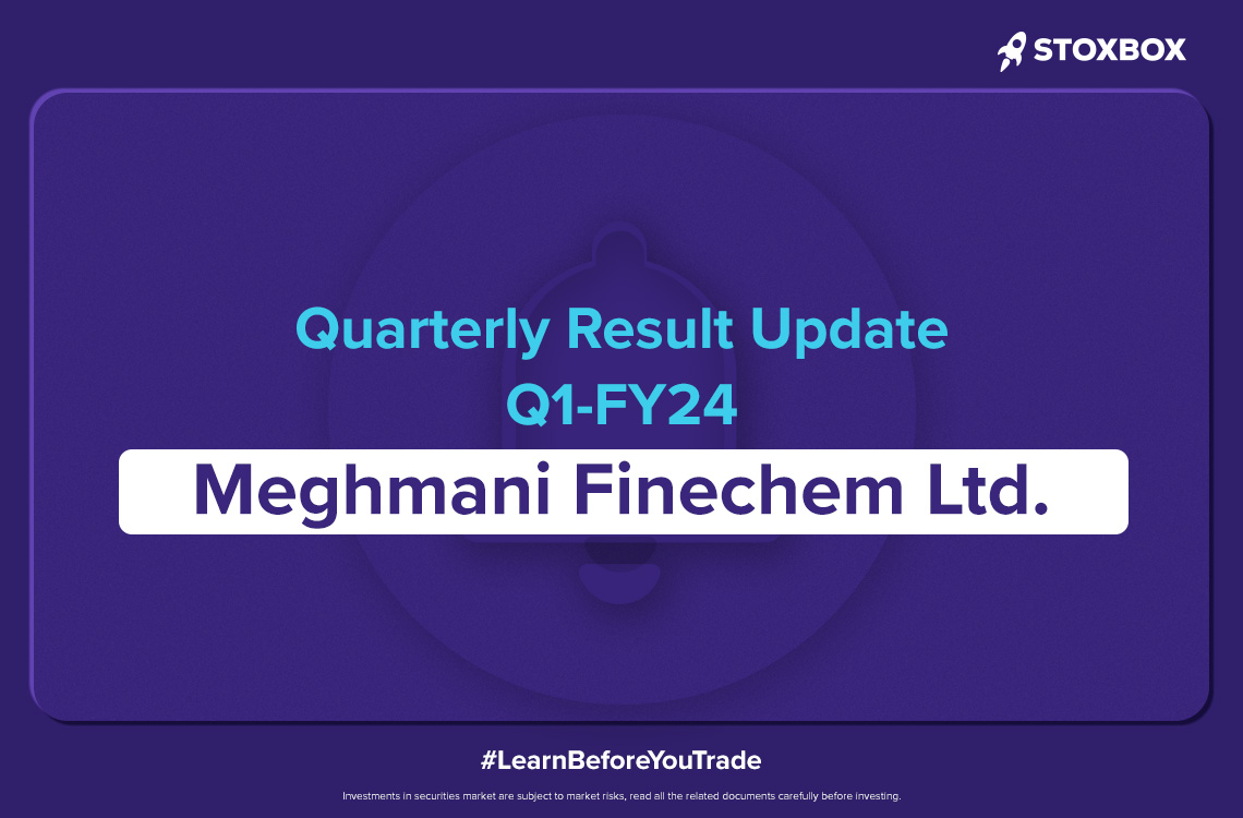 Meghmani Finechem Ltd-Quarterly Results Update