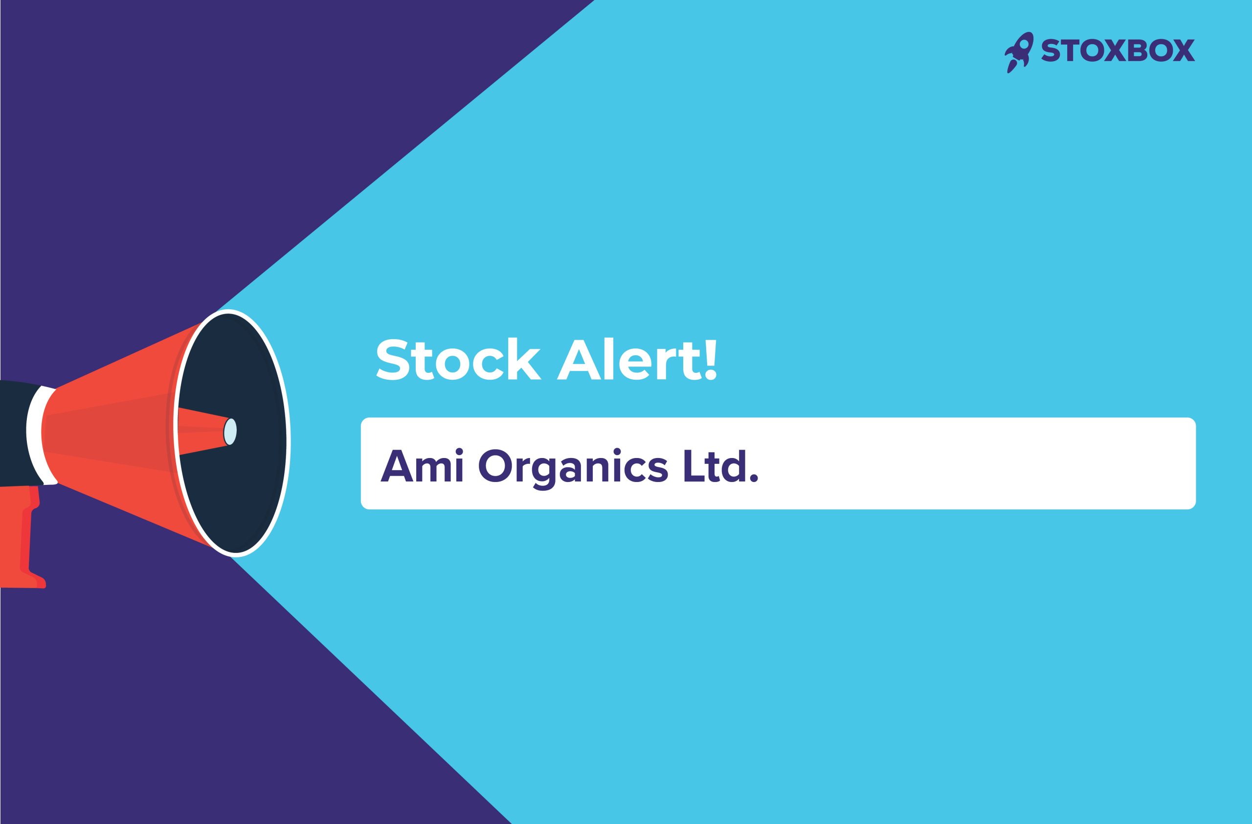 Ami Organics Ltd-BUY
