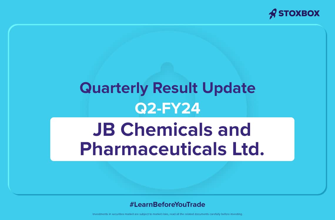 JB Chemicals and Pharmaceuticals Ltd Quarterly Result Update