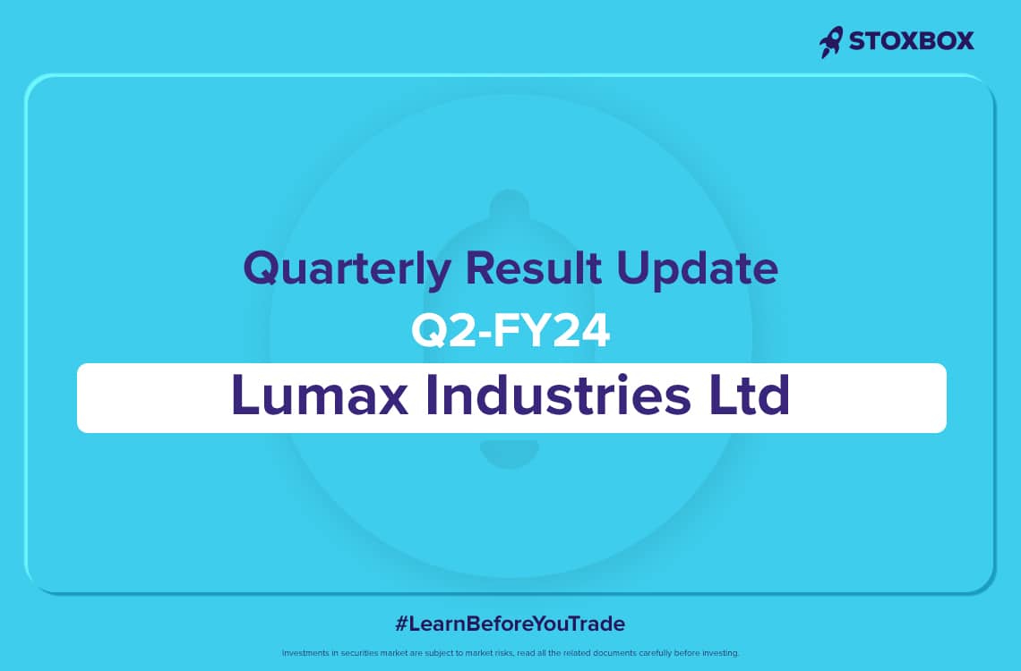 Lumax Industries Ltd Quarterly Result Update