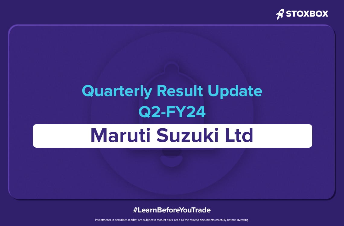 Maruti Suzuki Ltd.-Quarterly Result Update