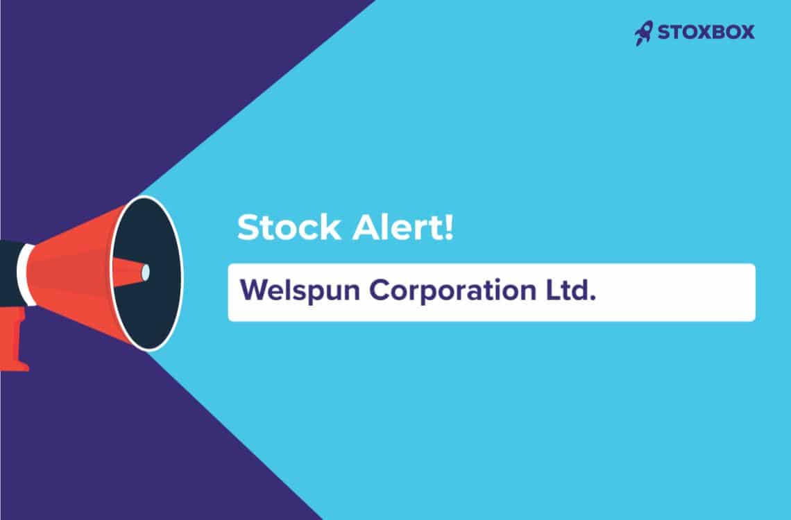 Welspun Corporation Ltd. - BUY
