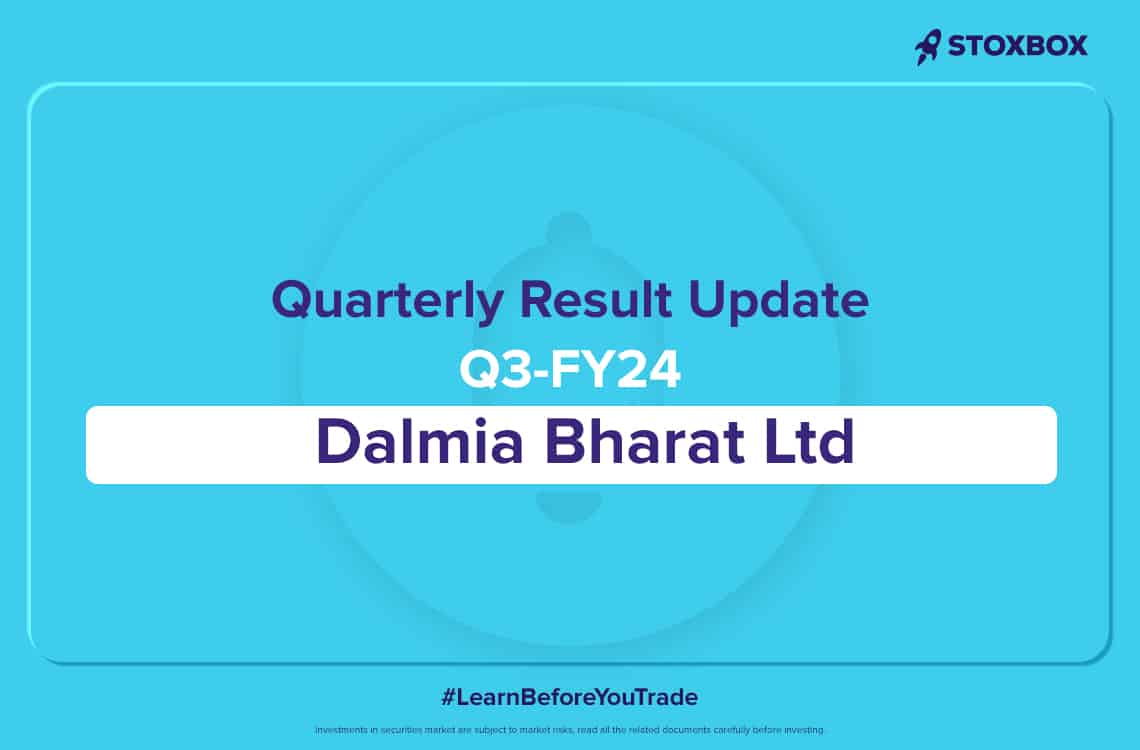 Quarterly Result update Q3FY24 - Dalmia Bharat Ltda