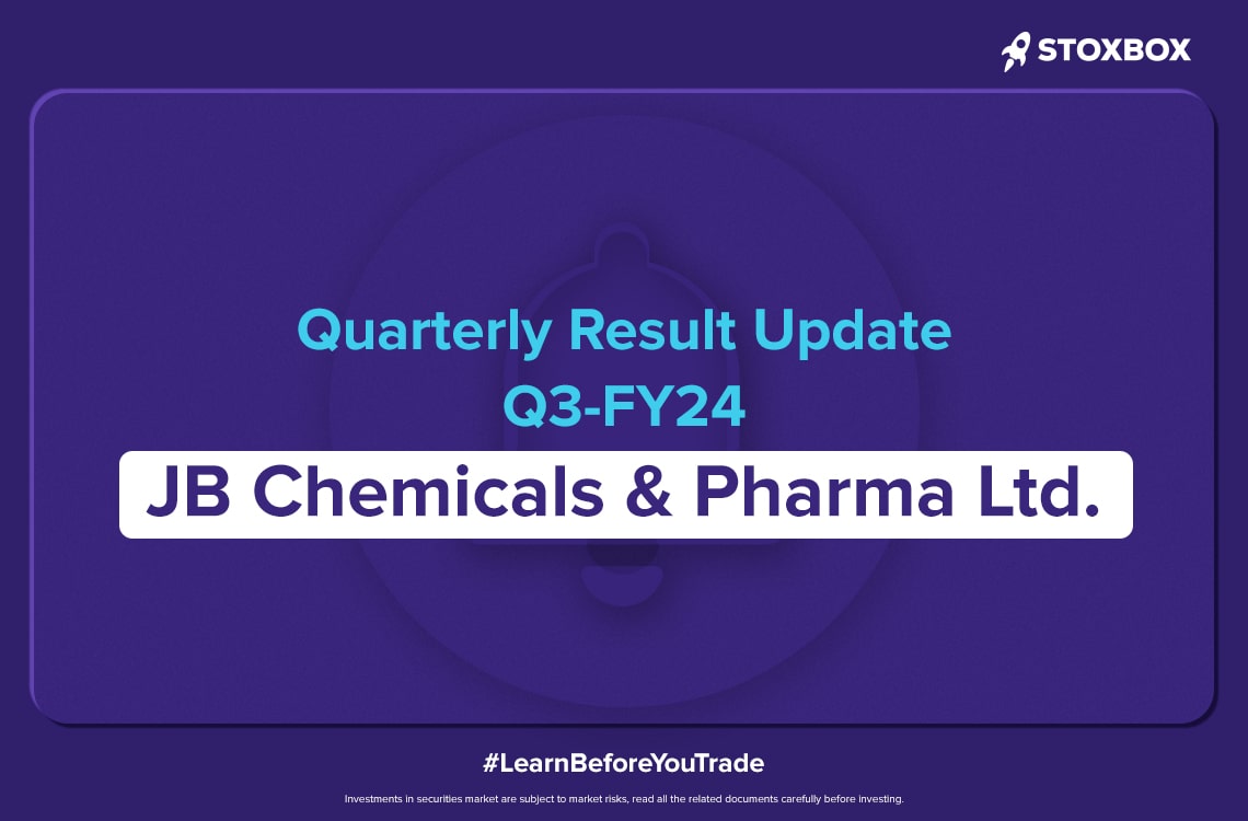JB Chemicals & Pharmaceuticals Result Update Q3FY24
