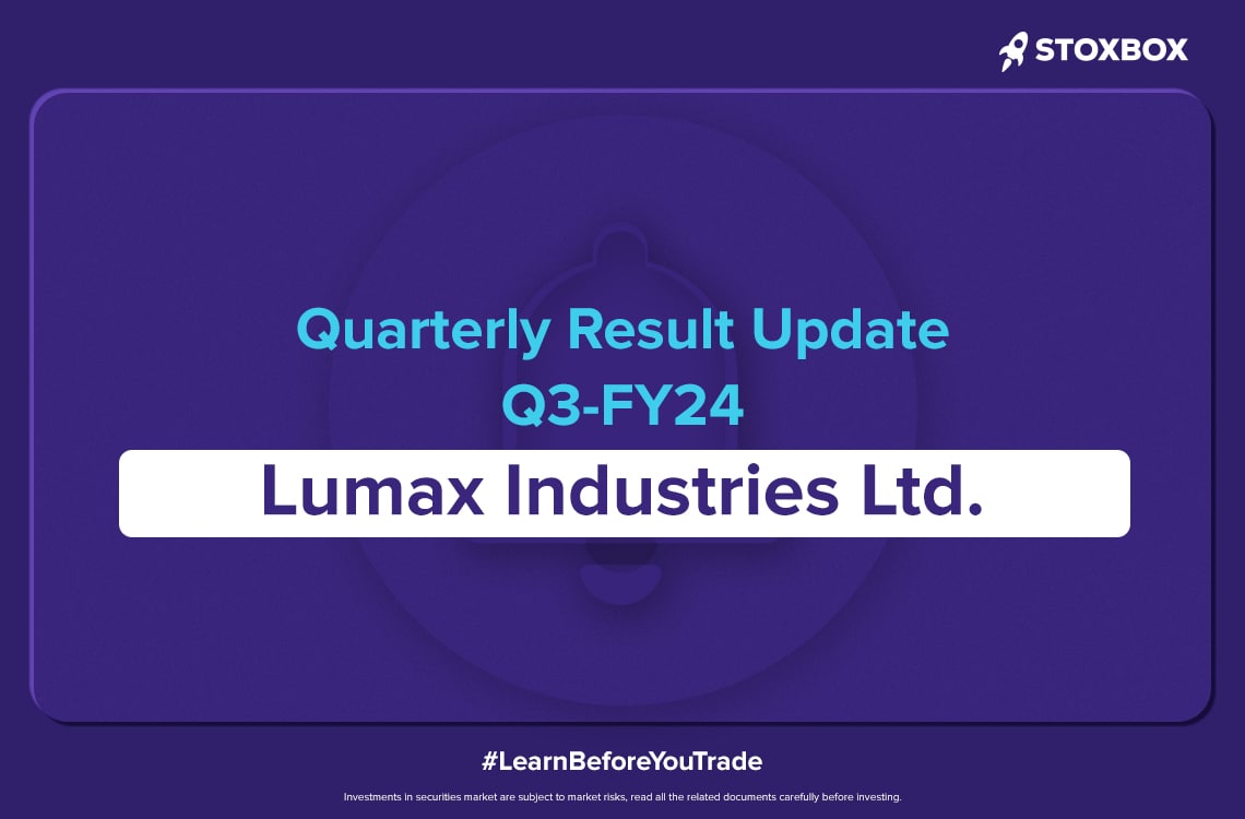 Quarterly Result Update Q3FY24 - Lumax Industries Ltd.