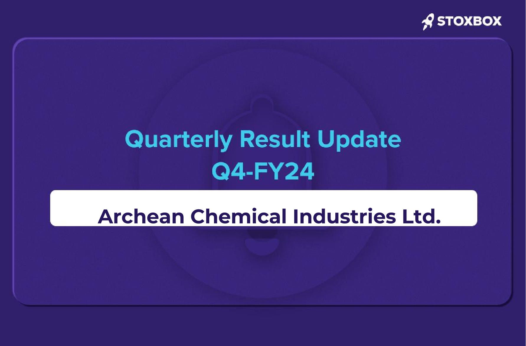 Archean Chemical quarterly results