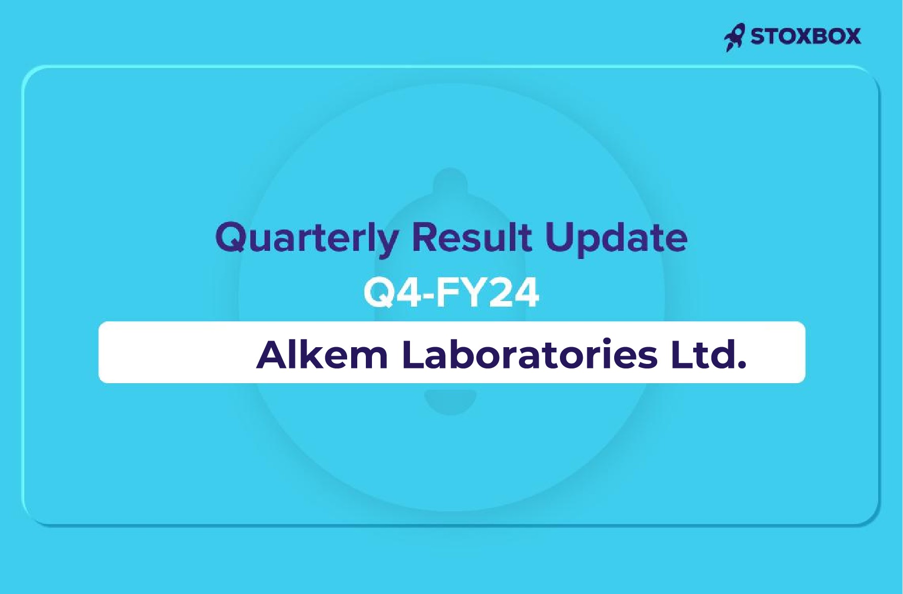Alkem Laboratories Results update