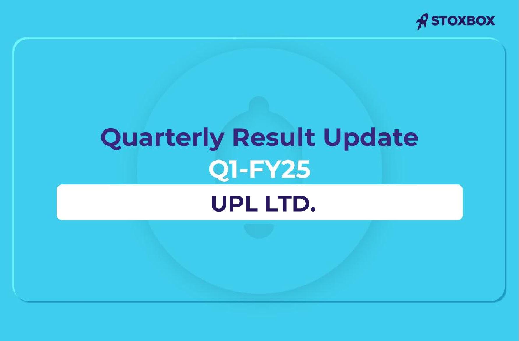 UPL Ltd Q1 FY 25 results