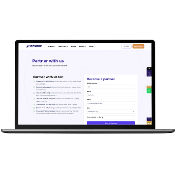 Stoxbox - partner with us